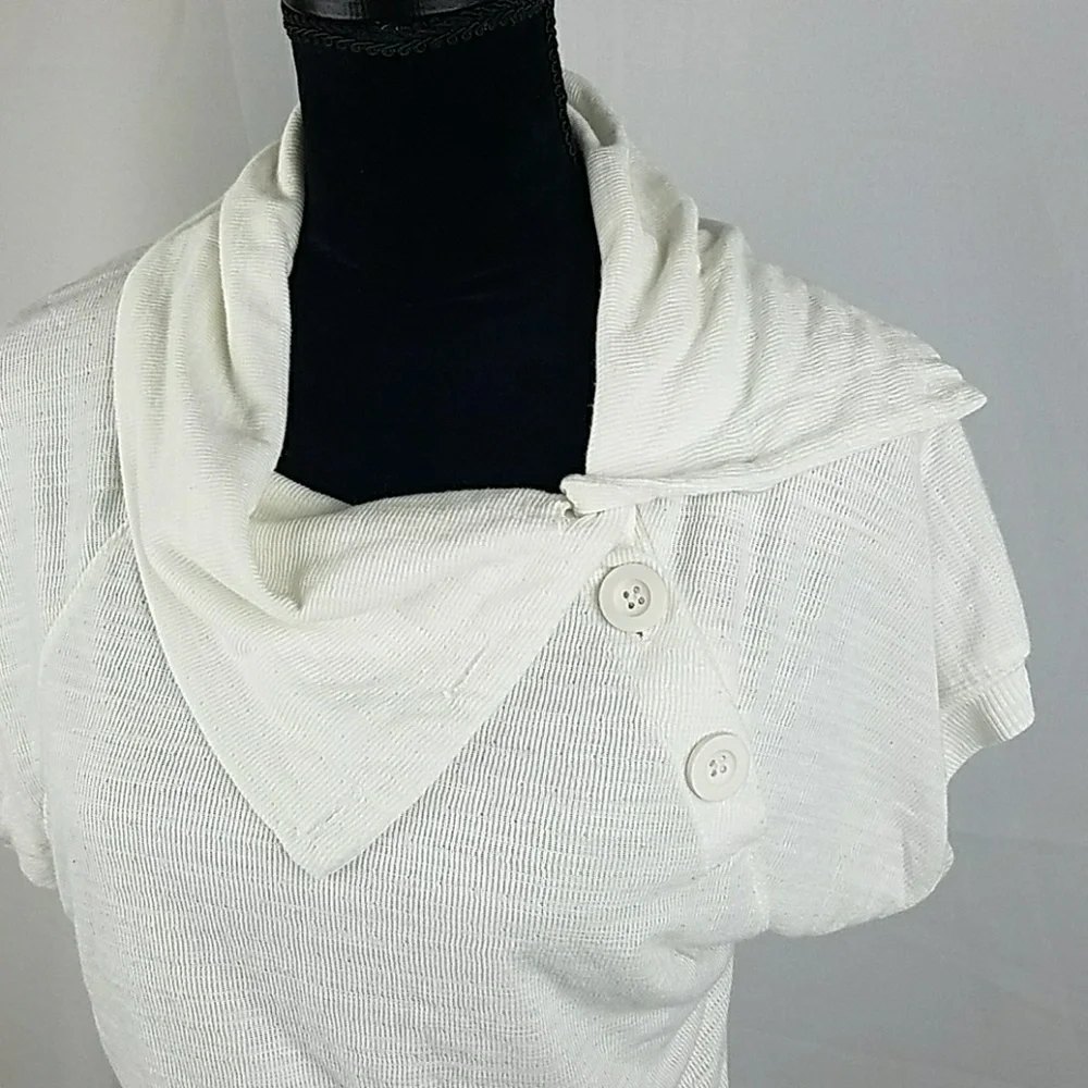LUX Urban‎ outfitter women small white knit crop